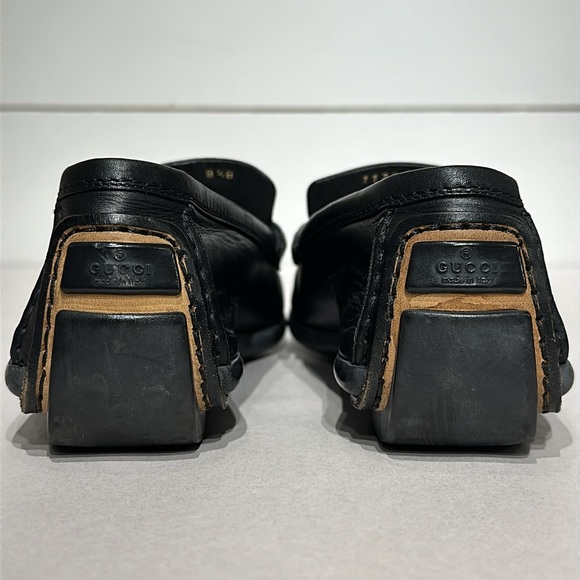 Gucci Horsebit Accent Leather Moccasins - Picture 5 of 13